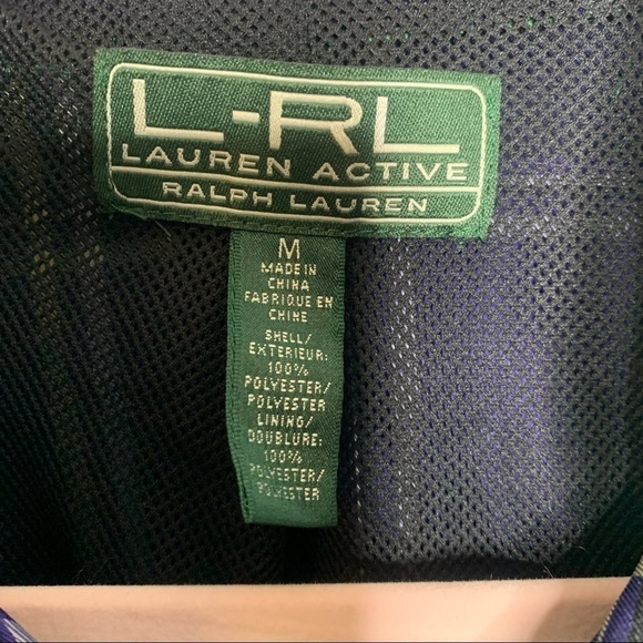 Lauren Ralph Lauren Active Plaid Full Zip Jacket - Picture 10 of 13